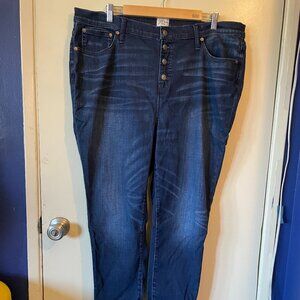 J.  Crew 9" Toothpick Jeans